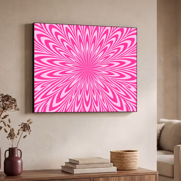 Art Frame - Pattern - Optical - Pink — 4