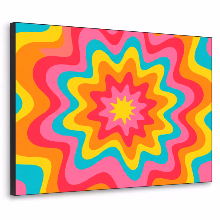 Art Frame - Pattern - Wavy - Colorful — 1
