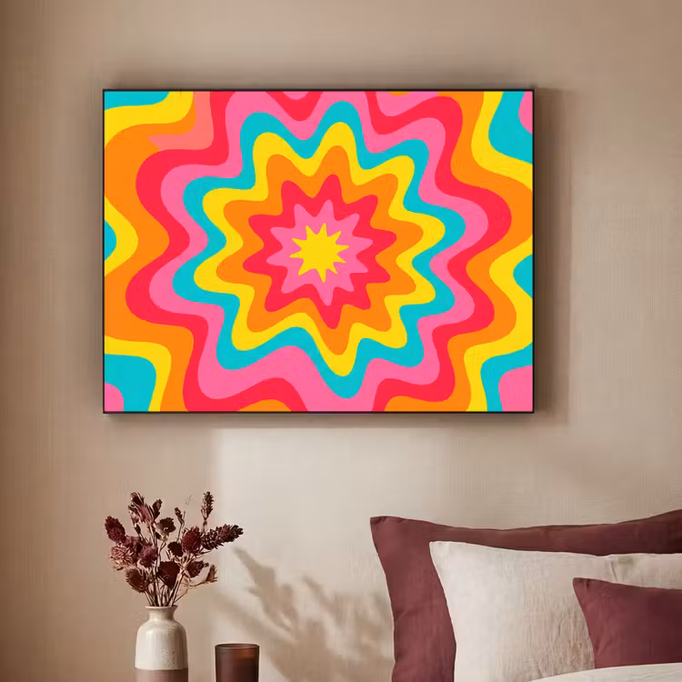 Art Frame - Pattern - Wavy - Colorful — 2