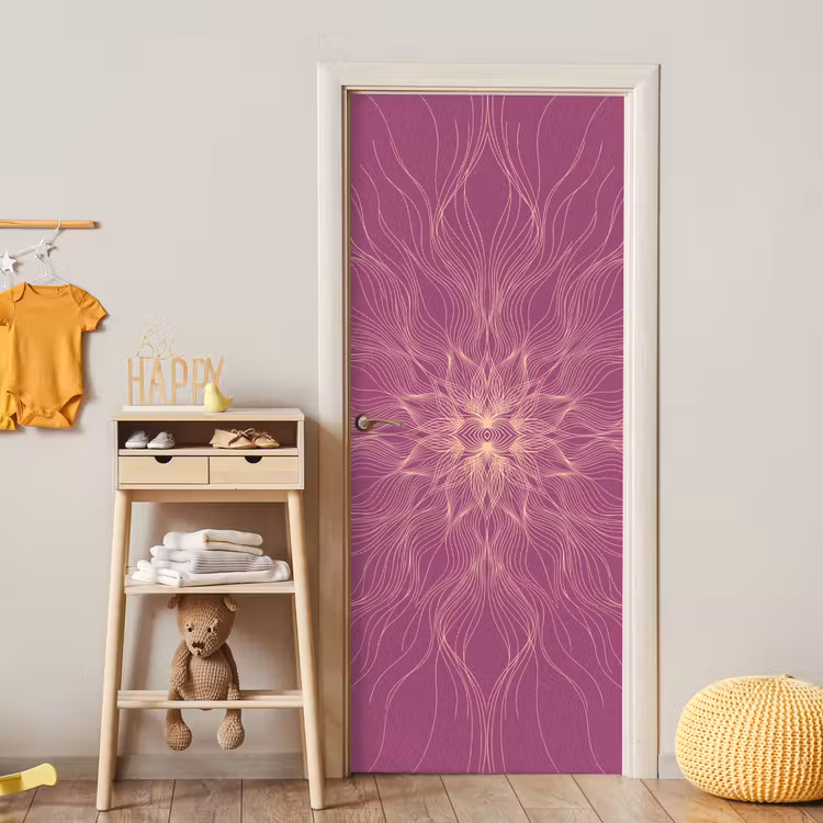 Door sticker - Lines - Pattern - Abstract — 5