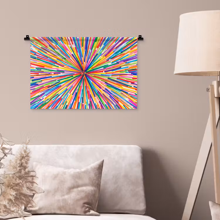 Wall Hanging - Lines - Colorful - Abstract — 2