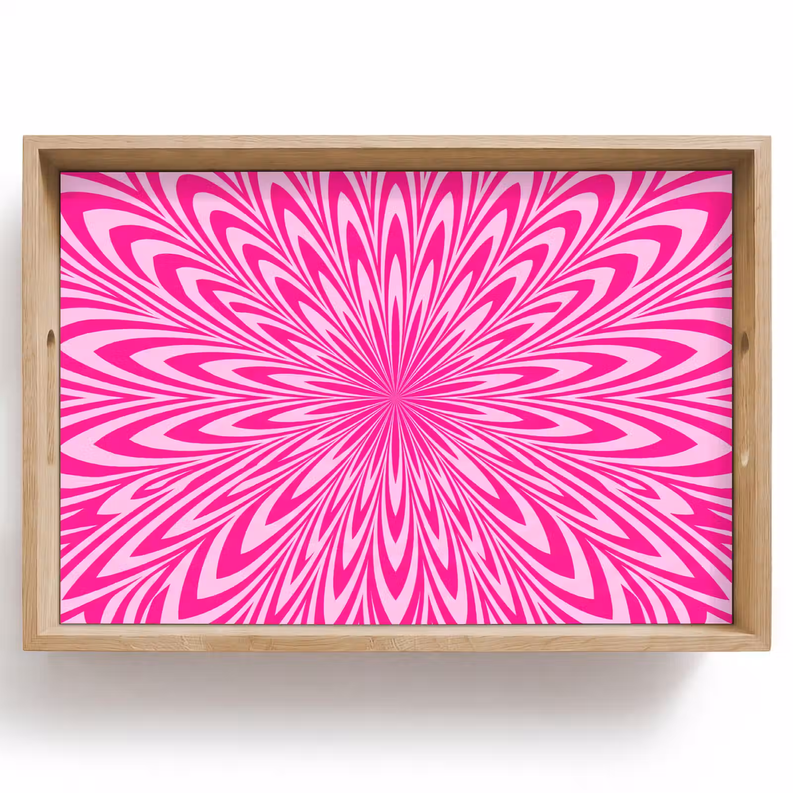 Tray - Pattern - Optical - Pink — 1
