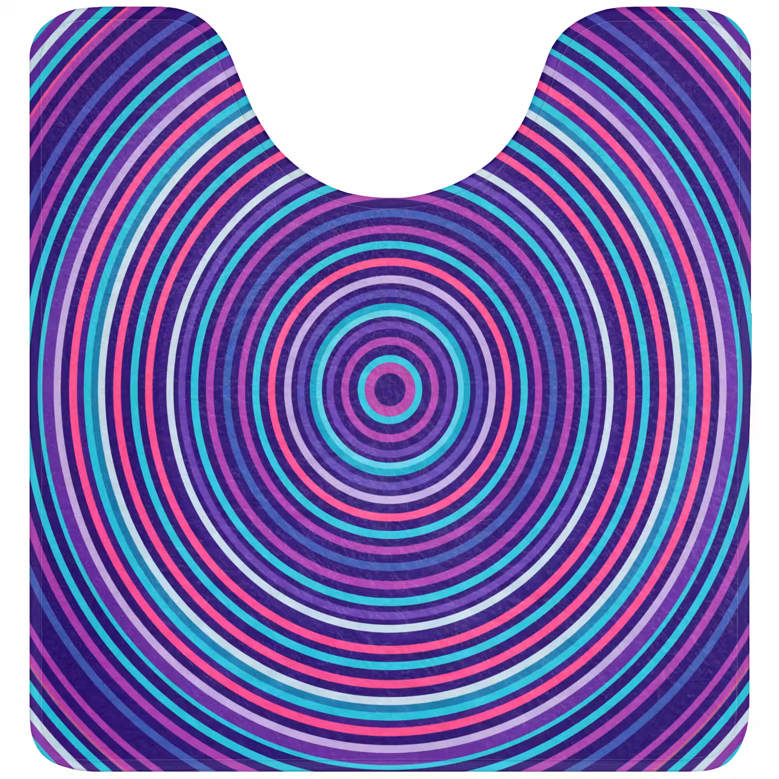 WC Mat - Abstract - Circles - Colorful — 1
