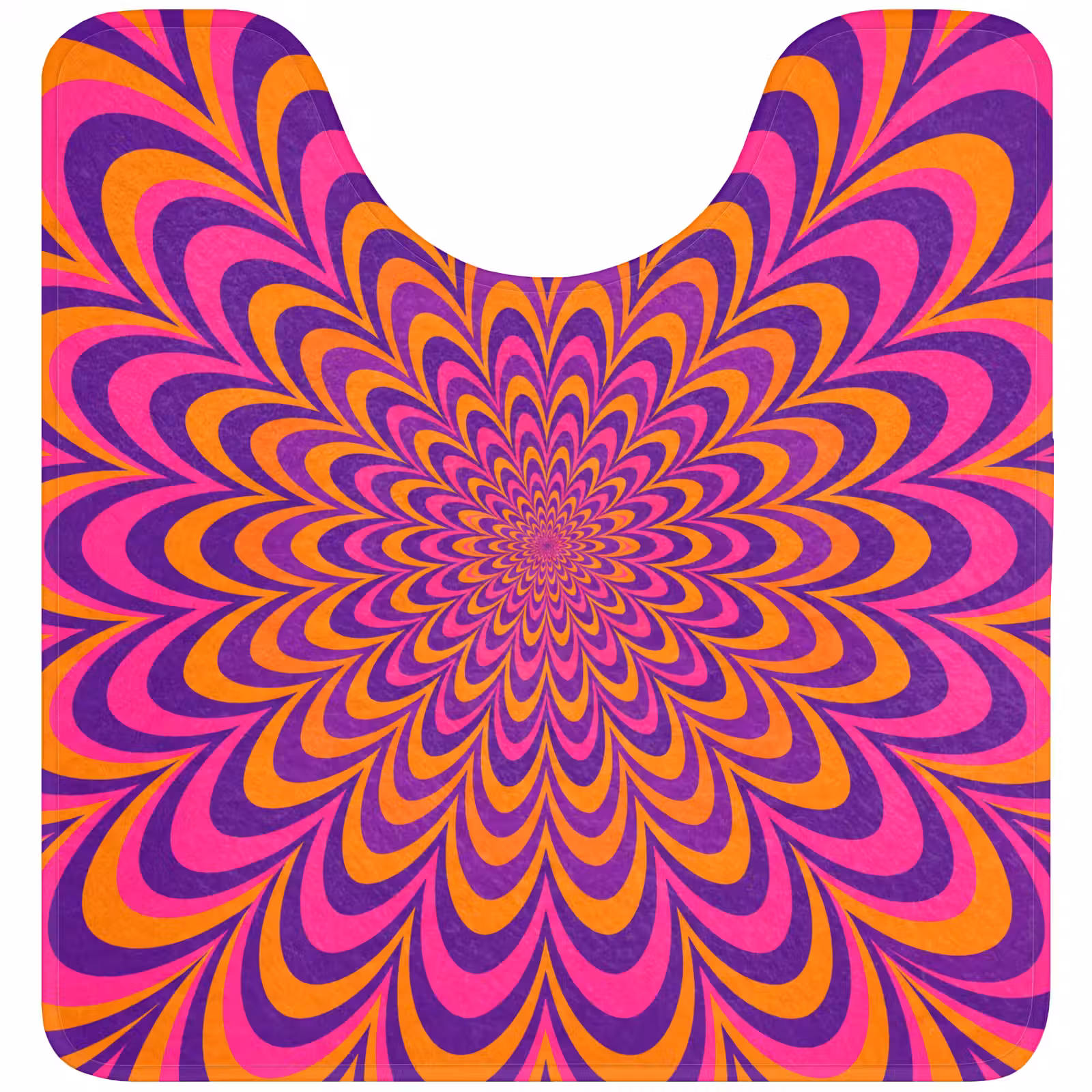 WC Mat - Pattern - Optical - Colorful — 1