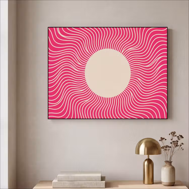 Art Frame - Abstract - Pattern - Pink — 3