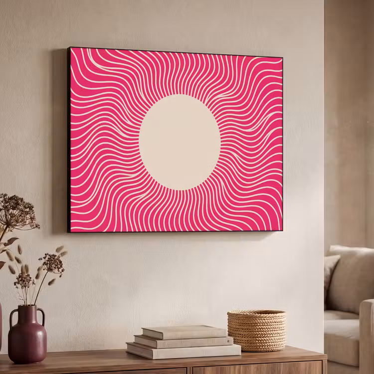 Art Frame - Abstract - Pattern - Pink — 4