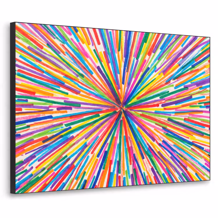 Art Frame - Lines - Colorful - Abstract — 1