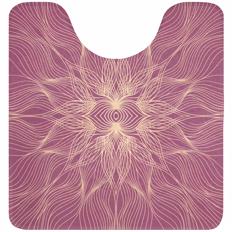 WC Mat - Lines - Pattern - Abstract — 1