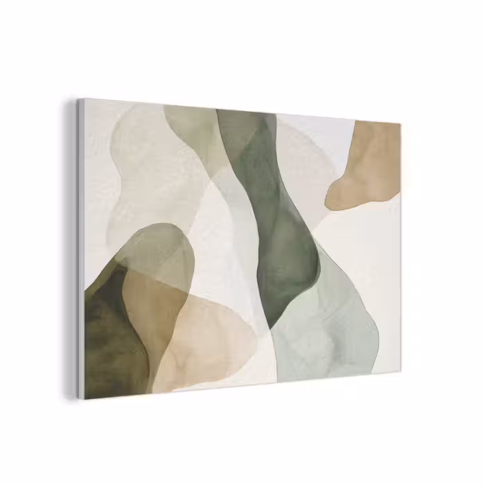 Acoustic Felt - Japandi - Abstract - Green