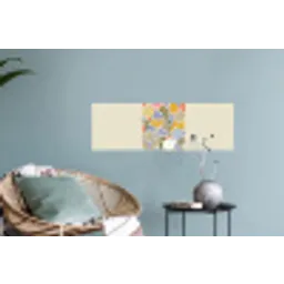 Abstract - Bloemen - Bladeren Muursticker klein -plant
