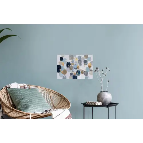 Abstract - Goud - Vormen Muursticker klein -plant