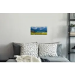 Alpen - Weide - Bergen - Koeien Muursticker klein -slaapkamer