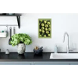 Appels - Groen - bladeren Muursticker klein -keuken