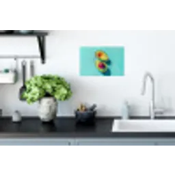 Avocado - Groen - Pit - Schaduw Muursticker klein -keuken