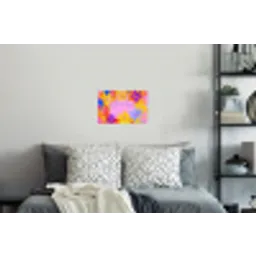 Tas - Roze - Bloemen Muursticker klein -slaapkamer