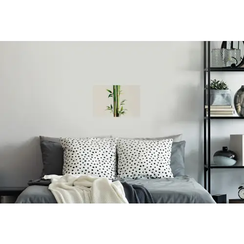 Bamboestengels - Sierlijk - Groen Muursticker klein -slaapkamer