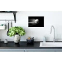 Honkbal - Wit - Vliegt Muursticker klein -keuken