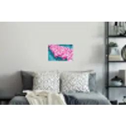 Strandballen - Roze - Water Muursticker klein -slaapkamer