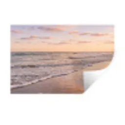 Strand - Branding - Wolken Muursticker klein -3d