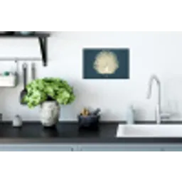 Vogel - Blauw - Vintage Muursticker klein -keuken