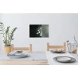 Vogel - Japandi - Groen Muursticker klein -eettafel
