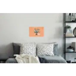 Boeket - Strikje - Quote Muursticker klein -slaapkamer