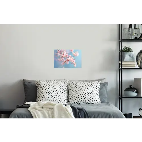 Takken - Bloesems - Roze Muursticker klein -slaapkamer