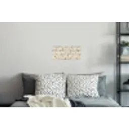 Bakstenen - Muur - Licht - Wit Muursticker klein -slaapkamer