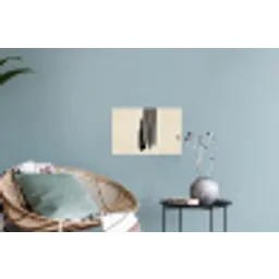 Penseelstreken - Verticaal - Zwart Muursticker klein -plant