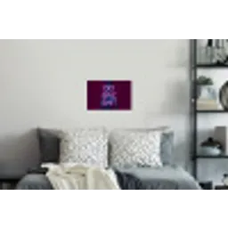 Buste - Neon - LED - Letters Muursticker klein -slaapkamer