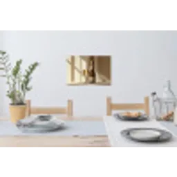 Champagne - Beige - Schaduw - Bubbels Muursticker klein -eettafel