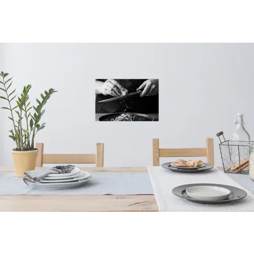 Kaas - Pasta - Rasp Muursticker klein -eettafel