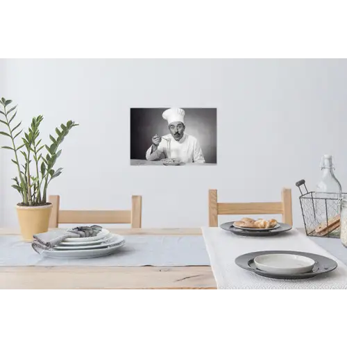 Chef - Spaghetti - Pasta Muursticker klein -eettafel