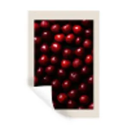 Kersen - Rood Muursticker klein -3d