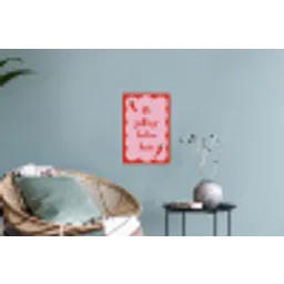 Chilipeper - Red - Hot - Quotes Muursticker klein -plant
