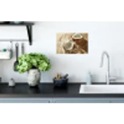 Kokosnoot - Water - Beige - Spetters Muursticker klein -keuken