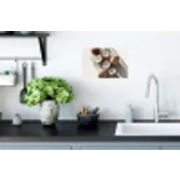 Kokosnoten - Bruin - Shaduw Muursticker klein -keuken