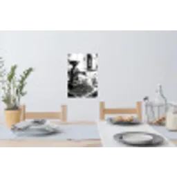 Koffiemolen - Gemalen - Vintage Muursticker klein -eettafel