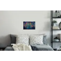 Kleurrijk - Boom - Magisch - Abstract Muursticker klein -slaapkamer