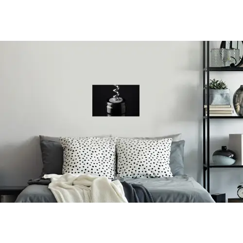 Kurkentrekker - Wijn - Zwart - Wit Muursticker klein -slaapkamer