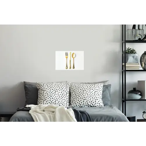 Bestek - Goud Muursticker klein -slaapkamer