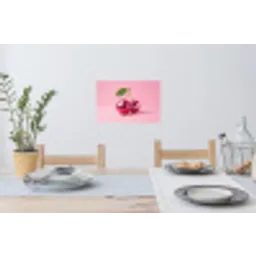 Disco - Kersen - Roze Muursticker klein -eettafel