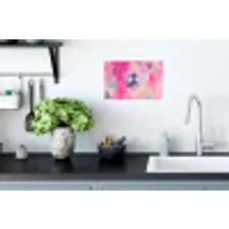Discobal - Pink - Verf Muursticker klein -keuken