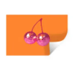 Discoballen - Kers - Spiegels - Roze Muursticker klein -3d