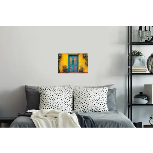 Deuren - Kleurrijk - Planten Muursticker klein -slaapkamer