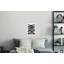 Drink - Zwart - Wit - Decoratie Muursticker klein -slaapkamer