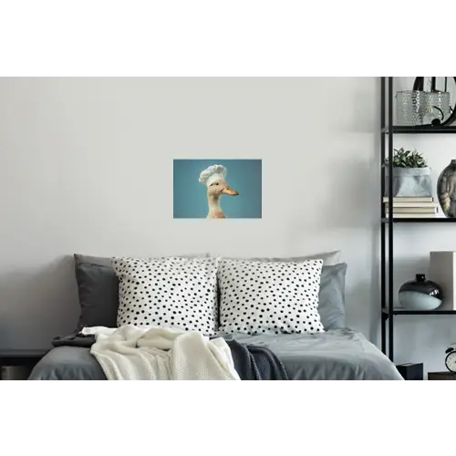 Eend - Koksmuts - Cute - Vogel Muursticker klein -slaapkamer