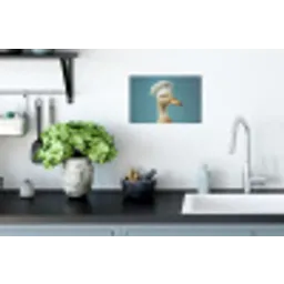 Eend - Koksmuts - Cute - Vogel Muursticker klein -keuken