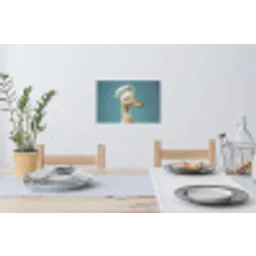Eend - Koksmuts - Cute - Vogel Muursticker klein -eettafel