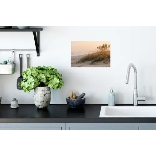 Duinlandschap - Zonsondergang - Strand Muursticker klein -keuken